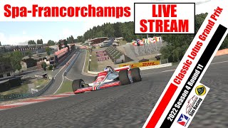 iRacing Classic Lotus GP 2022 S4 W11  Spa [upl. by Crandall]