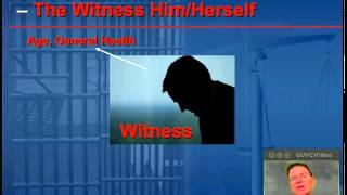 Types of Evidence Part 1  Eyewitness Evidence [upl. by Conlin]