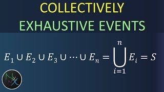 Collectively Exhaustive Events Probability  Definition Example [upl. by Dannel]