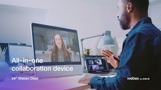 Allinone collaboration device  24quot Webex Desk [upl. by Carlyn708]