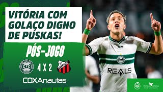 CORITIBA VENCE COM GOLAÇO DO FRIZZO  PÓSJOGO CORITIBA X ITUANO  Série B 2024 [upl. by Anemolif934]