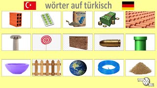 türkisch lernen  wörter auf türkisch [upl. by Derdle]