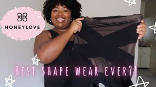 BEST Plus Size Shapewear  Honey Love Tryon  Review [upl. by Azelea68]