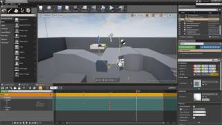 UE4 413 Moving Platforms using Sequencer pt1 [upl. by Angelis]