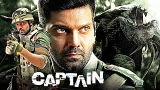 CAPTAIN  Arya Aishwarya Lekshmi amp Simran Blockbuster South Indian Action Hindi Dubbed Movie 2024 [upl. by Dhaf]