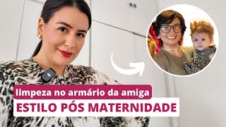 VLOG 📽️ MUDANÇA DE ESTILO E LIMPEZA NO ARMÁRIO PÓS MATERNIDADE ❤️‍🔥👁️ [upl. by Uwton]