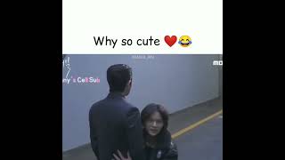 they both are so cute😂  behind the scene of Tomorrow kdrama  kdrama tomorrow [upl. by Cynarra]