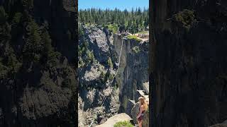 Taft Point Slack Line Yosemite Slacklining [upl. by Agiaf292]