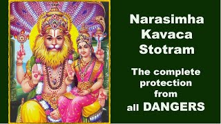 Narasimha Kavaca Stotram  The complete protection from all dangers [upl. by Annabell361]