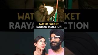 These two are made for each other😂❤️ raayan waterpacketsong reaction [upl. by Aihsenak]