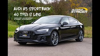 Audi A5 Sportback 40 TFSI S Line 204 PS Interior amp Exterior Details 4K [upl. by Nivat]