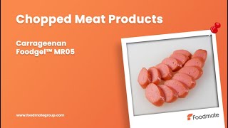 Achieve Perfection in Chopped Meat Products with Foodgel™ MR Series Carrageenan [upl. by Larret]