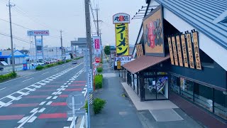 Japan Walk  Beautiful Street View at Toyohashi Aichi [upl. by Ema]