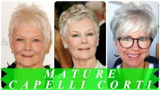 Nuove tendenze tagli di capelli corti donne mature [upl. by Jaunita851]