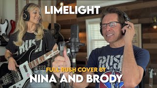 Rush  Limelight full cover by Brody Dolyniuk amp Nina DiGregorio [upl. by Anawal]