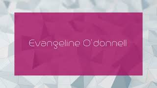 Evangeline Odonnell  appearance [upl. by Hiller]