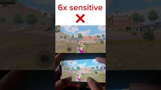 Zero Recoil Sensitivity For 6X Scopes pubgmobile bgmi xrravi shotrs shotsviralvideo [upl. by Edecrem521]