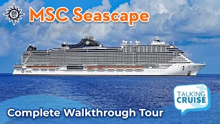 MSC Seascape  Complete Walkthrough Tour 2024 [upl. by Immij]