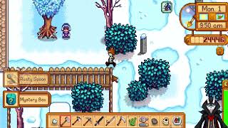 Winter  Week 1 to the Mines  Stardew Valley [upl. by Sig]