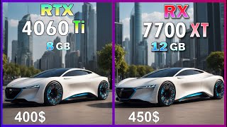 RX 7700 XT vs RTX 4060 Ti comparison in 50 games at 1080P [upl. by Ing]