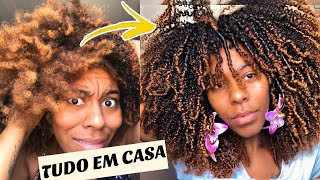 Salvando os cachos pós descoloração  como cuidar de cabelo descolorido ressecado [upl. by Carree]