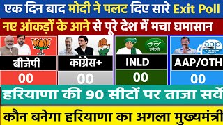 Haryana Assembly Chunav Opinion Poll 2024  Haryana VidhanShabha Election Exit Poll 2024 TazaSarvey [upl. by Reteip]