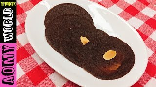 Tuiles Chocolate Cookie  How to make SUPER THIN cookies  YUMMY ❤ [upl. by Henrie]