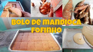 bolo de mandioca de liquidificador [upl. by Ashti]