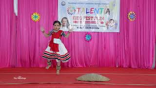 Talentia 2024kids Fest Chaathu nadodi nrithm [upl. by Sugna]