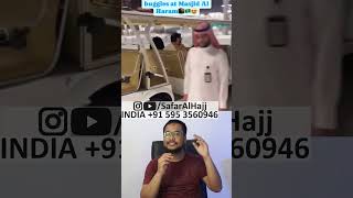 Tawaf karne ke liye Masjid Al HARAM me Buggy chal rahi hai  Call 91 595 3560946 India Umrah Trip 🕋 [upl. by Dennison]