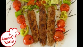 Rezept Adana Kebap  Ahmet Kocht  türkisch kochen  Folge 41 [upl. by Woothen]