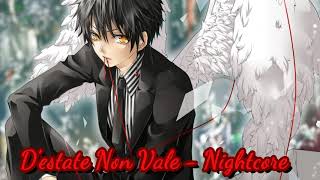 Fred De Palma ft Ana Mena  Destate Non Vale Nightcore [upl. by Flyn]