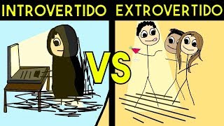 Introvertidos VS Extrovertidos Tú Qué Eres [upl. by Labaw]