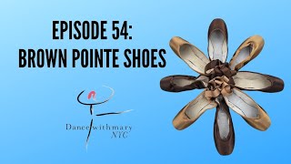 Brown Pointe Shoes [upl. by Galasyn973]