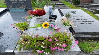 Tombe de MAURANE cimetière dAuderghem Bruxelles Belgique [upl. by Adrial]