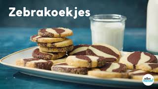 Koekjes bakken zebrakoekjes  Allerhande [upl. by Miksen]