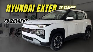 2024 Hyundai Exter SX Variant Review Features On Road Price [upl. by Jayson]