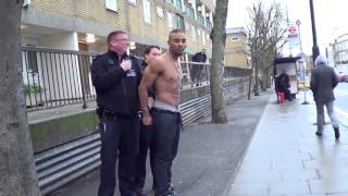 Drunk Homie Peeing Like a Fountain While Getting Arrested [upl. by Novikoff]