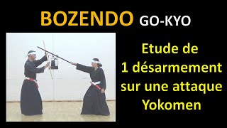 BOZENDO  Etude de 1 désarmement sur une attaque YokoMen [upl. by Otinauj]