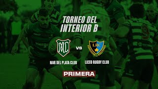 Mar del Plata Club vs Liceo Rugby Club M [upl. by Landau]