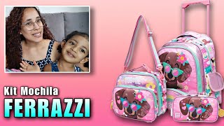 Review Kit Mochila Infantil Ferrazzi [upl. by Polly]