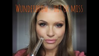 Wunderbrow HIT or MISS  Tutorial amp Review [upl. by Queri]