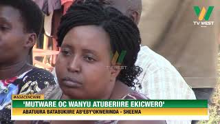 AGACENCWIRE Mutware OC wanyu atuberiire ekicwero abatuura batabukire abebyokwerinda [upl. by Mit983]