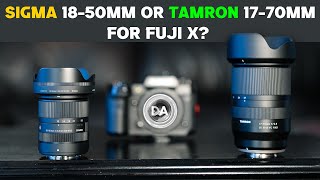 Sigma 1850mm F28 vs Tamron 1770mm F28 for Fuji XMount  Which is Better [upl. by Yelsnik]