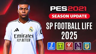 تحميل أفضل باتش لبيس 2021 لموسم 202524  جميع البطولات 😍🔥 Download amp Install SPFootball Life 2025 [upl. by Tireb]