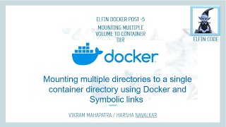 Mounting Multiple Host Dir to Docker Container Dir and Symlink Docker Tutorial for Beginners Part5 [upl. by Lindon]