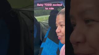 Our BABY TODD EXCITED TO RICE OUR 🚙 viralvideo viralvideo farming vlogger youtubevloggers [upl. by Enileuqaj]