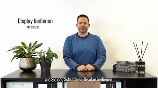 Display bedienen â€“ Schulthess FAQ Tipp [upl. by Nimesay]