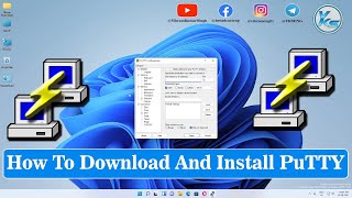 ✅ How To Download And Install PuTTY in Windows 111087  Windows 11 Me PuTTY Kaise Install Kare [upl. by Alleras]