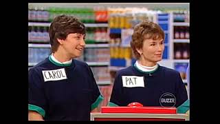 Supermarket Sweep  Carol amp Pat vs Jennifer amp Janiene vs Smitty amp Noelle 1992 [upl. by Jeannie]